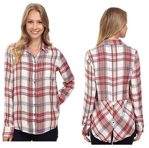 Lucky Brand plaid flannel